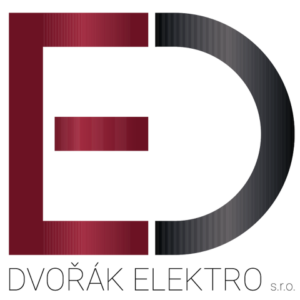 Logo Dvořák Elektro, navrhla Luciadesign
