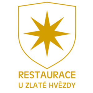 Logo Restaurace U Zlaté hvězdy, navrhla Luciadesign